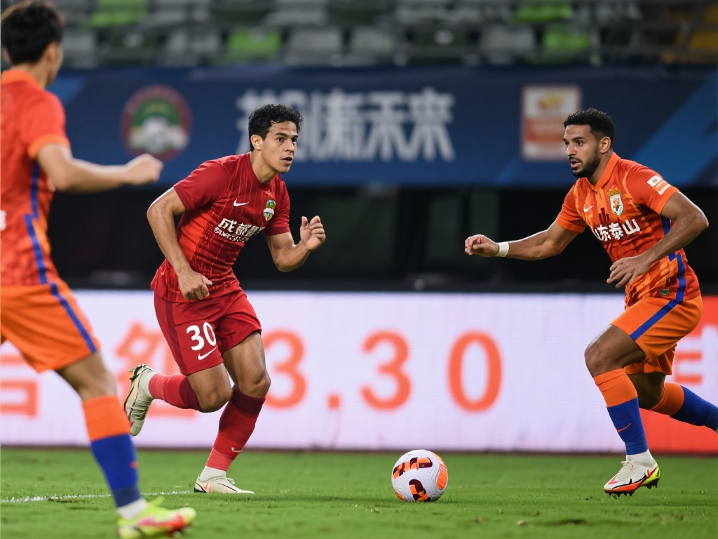 值得一提的是，成都蓉城在战术布置上极具针