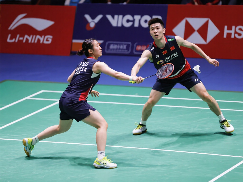 以混双为例，郑思维与黄雅琼在比赛中多次通