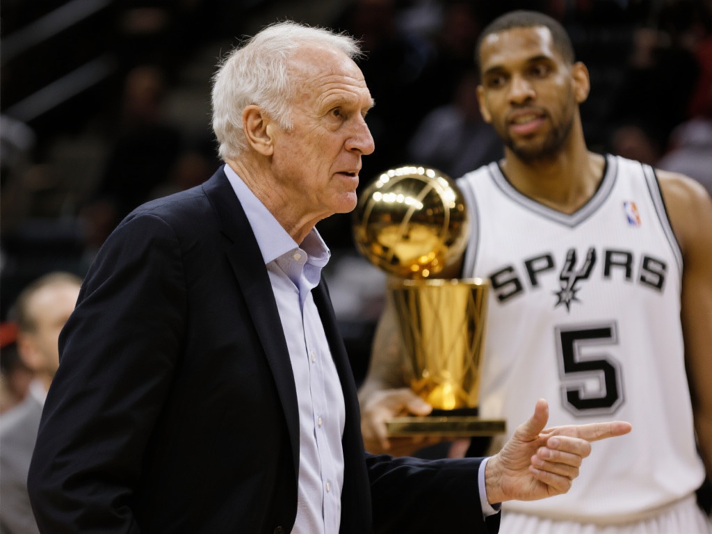 提到马刺，就不得不提波波维奇。这位执教马