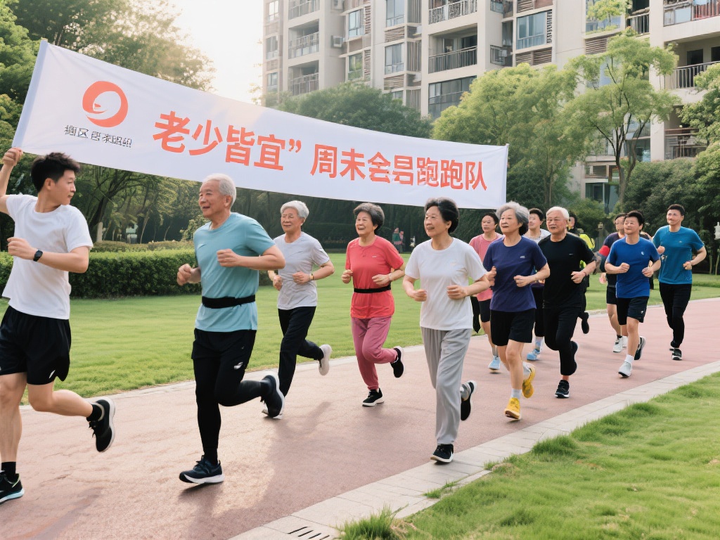 全民参与,体育点亮生活 以某小区为例,他们通过居民自发组织,成立