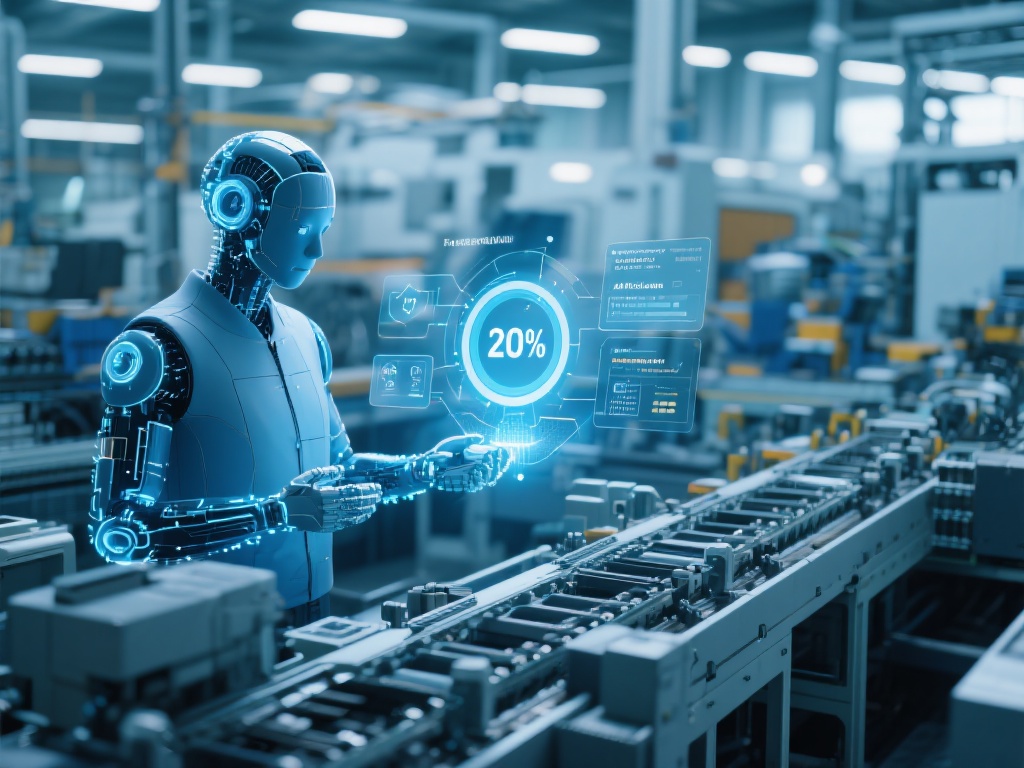 举个例子，一家传统制造业企业通过引入人工