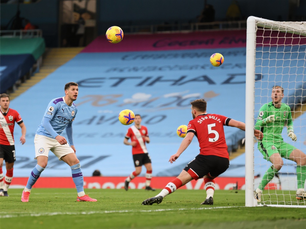 南安普顿顽强逼平曼城:射门2-26,射正0-5,控球率28%-72% 从数据上看,曼城几乎在所有关键指标上都占